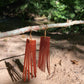 Basic fringe earrings