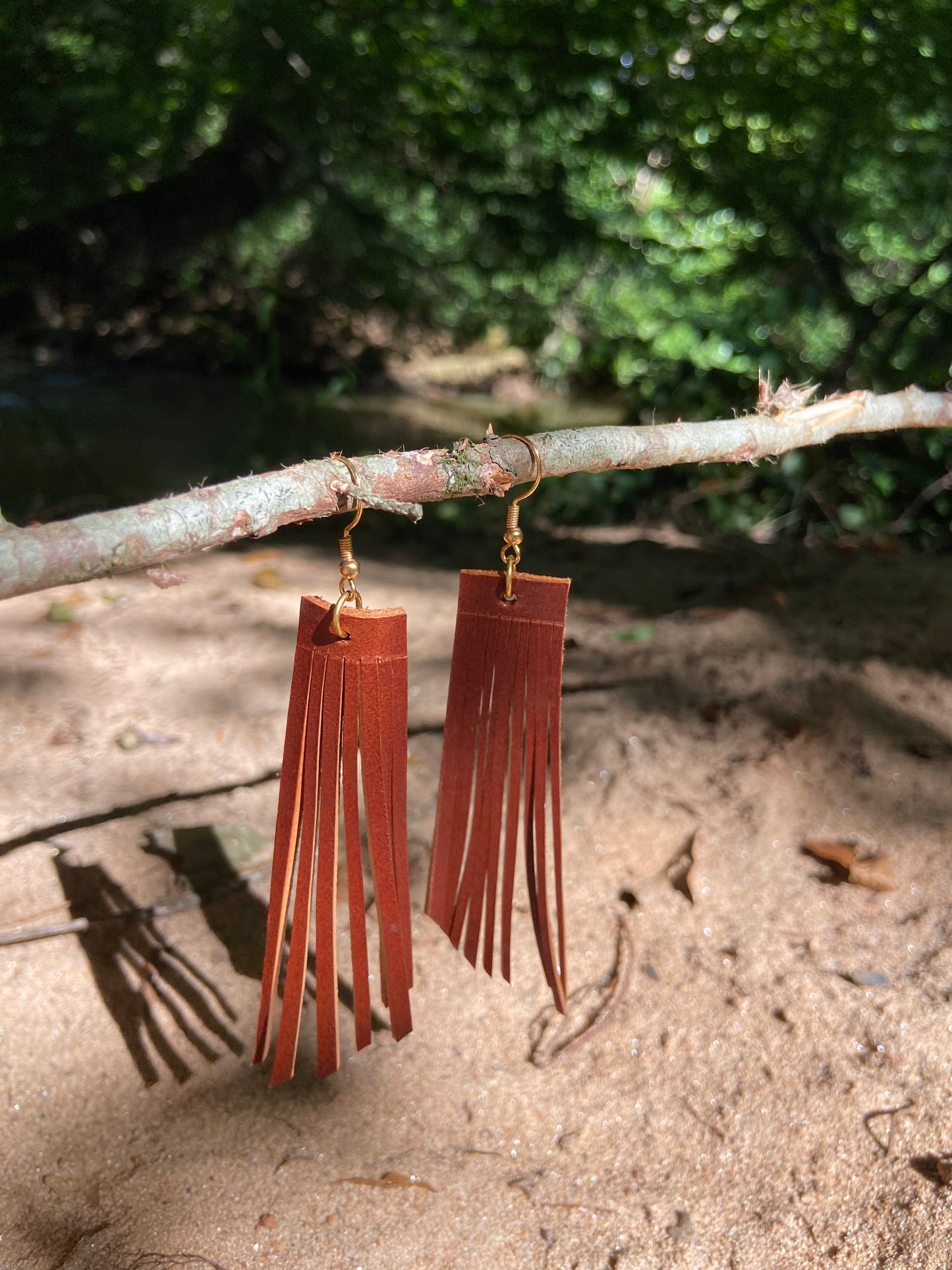 Basic fringe earrings